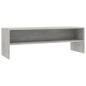 vidaXL TV-Schrank Betongrau 120x40x40 cm Holzwerkstoff vidaXL TV-Schrank Betongrau 120x40x40 cm Holzwerkstoff