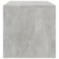 vidaXL TV-Schrank Betongrau 120x40x40 cm Holzwerkstoff vidaXL TV-Schrank Betongrau 120x40x40 cm Holzwerkstoff
