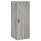 vidaXL Wandschrank Grau Sonoma 34,5x34x90 cm vidaXL Wandschrank Grau Sonoma 34,5x34x90 cm
