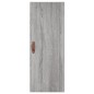 vidaXL Wandschrank Grau Sonoma 34,5x34x90 cm vidaXL Wandschrank Grau Sonoma 34,5x34x90 cm