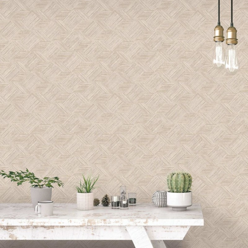 Evergreen Tapete Wicker Natural Beige Evergreen Tapete Wicker Natural Beige