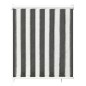 vidaXL Außenrollo 60x140 cm Anthrazit und Weiß Gestreift vidaXL Außenrollo 60x140 cm Anthrazit und Weiß Gestreift