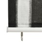 vidaXL Außenrollo 60x140 cm Anthrazit und Weiß Gestreift vidaXL Außenrollo 60x140 cm Anthrazit und Weiß Gestreift