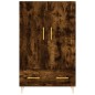 vidaXL Highboard Räuchereiche 69,5x31x115 cm Holzwerkstoff vidaXL Highboard Räuchereiche 69,5x31x115 cm Holzwerkstoff