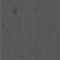 vidaXL Massivholzbett Grau Kiefer 100x200 cm vidaXL Massivholzbett Grau Kiefer 100x200 cm