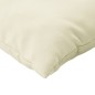 Zierkissen 4 Stk. Creme 50x50 cm Stoff Zierkissen 4 Stk. Creme 50x50 cm Stoff
