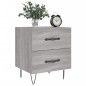 vidaXL Nachttisch Grau Sonoma 40x35x47,5 cm Holzwerkstoff vidaXL Nachttisch Grau Sonoma 40x35x47,5 cm Holzwerkstoff