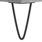 vidaXL Nachttisch Grau Sonoma 40x35x47,5 cm Holzwerkstoff vidaXL Nachttisch Grau Sonoma 40x35x47,5 cm Holzwerkstoff
