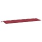 Gartenbank-Auflage Weinrot 200x50x7 cm Oxford-Gewebe Gartenbank-Auflage Weinrot 200x50x7 cm Oxford-Gewebe