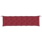 Gartenbank-Auflage Weinrot 200x50x7 cm Oxford-Gewebe Gartenbank-Auflage Weinrot 200x50x7 cm Oxford-Gewebe