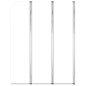 vidaXL Duschabtrennungen 2 Stk. 104x130 cm Hartglas Transparent vidaXL Duschabtrennungen 2 Stk. 104x130 cm Hartglas Transparent
