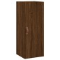 vidaXL Wandschrank Braun Eichen-Optik 34,5x34x90 cm vidaXL Wandschrank Braun Eichen-Optik 34,5x34x90 cm
