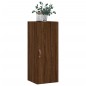 vidaXL Wandschrank Braun Eichen-Optik 34,5x34x90 cm vidaXL Wandschrank Braun Eichen-Optik 34,5x34x90 cm