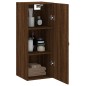 vidaXL Wandschrank Braun Eichen-Optik 34,5x34x90 cm vidaXL Wandschrank Braun Eichen-Optik 34,5x34x90 cm