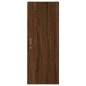 vidaXL Wandschrank Braun Eichen-Optik 34,5x34x90 cm vidaXL Wandschrank Braun Eichen-Optik 34,5x34x90 cm