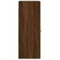 vidaXL Wandschrank Braun Eichen-Optik 34,5x34x90 cm vidaXL Wandschrank Braun Eichen-Optik 34,5x34x90 cm