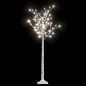 vidaXL Weihnachtsbaum 140 LEDs 1,5 m Kaltweiß Indoor Outdoor vidaXL Weihnachtsbaum 140 LEDs 1,5 m Kaltweiß Indoor Outdoor