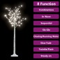 vidaXL Weihnachtsbaum 140 LEDs 1,5 m Kaltweiß Indoor Outdoor vidaXL Weihnachtsbaum 140 LEDs 1,5 m Kaltweiß Indoor Outdoor