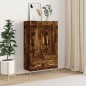 vidaXL Highboard Räuchereiche 69,5x31x115 cm Holzwerkstoff vidaXL Highboard Räuchereiche 69,5x31x115 cm Holzwerkstoff
