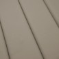 Sonnenliegen-Auflage Taupe 200x60x3 cm Oxford-Gewebe Sonnenliegen-Auflage Taupe 200x60x3 cm Oxford-Gewebe