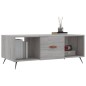vidaXL Couchtisch Grau Sonoma 102x50x40 cm Holzwerkstoff vidaXL Couchtisch Grau Sonoma 102x50x40 cm Holzwerkstoff