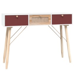 vidaXL Konsolentisch mit Schubladen 105x30x75 cm Holzwerkstoff