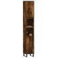 vidaXL Badschrank Räuchereiche 30x30x190 cm Holzwerkstoff vidaXL Badschrank Räuchereiche 30x30x190 cm Holzwerkstoff