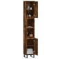 vidaXL Badschrank Räuchereiche 30x30x190 cm Holzwerkstoff vidaXL Badschrank Räuchereiche 30x30x190 cm Holzwerkstoff