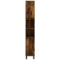 vidaXL Badschrank Räuchereiche 30x30x190 cm Holzwerkstoff vidaXL Badschrank Räuchereiche 30x30x190 cm Holzwerkstoff