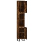 vidaXL Badschrank Räuchereiche 30x30x190 cm Holzwerkstoff vidaXL Badschrank Räuchereiche 30x30x190 cm Holzwerkstoff