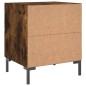 vidaXL Nachttisch Räuchereiche 40x35x47,5 cm Holzwerkstoff vidaXL Nachttisch Räuchereiche 40x35x47,5 cm Holzwerkstoff
