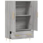 vidaXL Highboard Grau Sonoma 69,5x31x115 cm Holzwerkstoff vidaXL Highboard Grau Sonoma 69,5x31x115 cm Holzwerkstoff