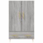 vidaXL Highboard Grau Sonoma 69,5x31x115 cm Holzwerkstoff vidaXL Highboard Grau Sonoma 69,5x31x115 cm Holzwerkstoff