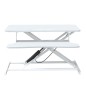 vidaXL Arbeitsstation Verstellbar 90x40x(13-50) cm Stahl Holzwerkstoff vidaXL Arbeitsstation Verstellbar 90x40x(13-50) cm Stahl Holzwerkstoff