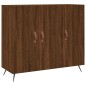 vidaXL Sideboard Braun Eichen-Optik 90x34x80 cm Holzwerkstoff vidaXL Sideboard Braun Eichen-Optik 90x34x80 cm Holzwerkstoff