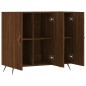 vidaXL Sideboard Braun Eichen-Optik 90x34x80 cm Holzwerkstoff vidaXL Sideboard Braun Eichen-Optik 90x34x80 cm Holzwerkstoff