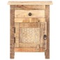 vidaXL Nachttisch 40x30x50 cm Raues Mangoholz vidaXL Nachttisch 40x30x50 cm Raues Mangoholz