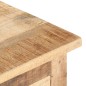 vidaXL Nachttisch 40x30x50 cm Raues Mangoholz vidaXL Nachttisch 40x30x50 cm Raues Mangoholz