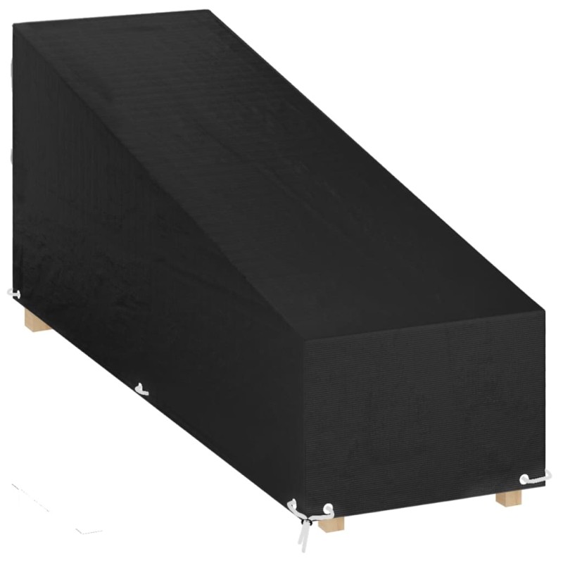 vidaXL Abdeckung für Sonnenliege 12 Ösen 205x75x40/70 cm Polyethylen vidaXL Abdeckung für Sonnenliege 12 Ösen 205x75x40/70 cm Polyethylen