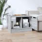 vidaXL Couchtisch Grau Sonoma 50x50x36 cm Holzwerkstoff vidaXL Couchtisch Grau Sonoma 50x50x36 cm Holzwerkstoff