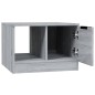 vidaXL Couchtisch Grau Sonoma 50x50x36 cm Holzwerkstoff vidaXL Couchtisch Grau Sonoma 50x50x36 cm Holzwerkstoff
