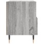 vidaXL Nachttisch Grau Sonoma 40x35x47,5 cm Holzwerkstoff vidaXL Nachttisch Grau Sonoma 40x35x47,5 cm Holzwerkstoff