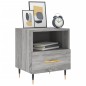 vidaXL Nachttisch Grau Sonoma 40x35x47,5 cm Holzwerkstoff vidaXL Nachttisch Grau Sonoma 40x35x47,5 cm Holzwerkstoff
