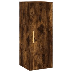 vidaXL Wandschrank Räuchereiche 34,5x34x90 cm