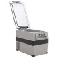 vidaXL Kühlbox mit Tragegriff Grau 55L PP & PE vidaXL Kühlbox mit Tragegriff Grau 55L PP & PE