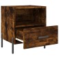 vidaXL Nachttisch Räuchereiche 40x35x47,5 cm Holzwerkstoff vidaXL Nachttisch Räuchereiche 40x35x47,5 cm Holzwerkstoff