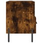 vidaXL Nachttisch Räuchereiche 40x35x47,5 cm Holzwerkstoff vidaXL Nachttisch Räuchereiche 40x35x47,5 cm Holzwerkstoff