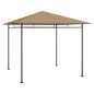 vidaXL Pavillon 3x3x2,7 m Taupe 180 g/m² vidaXL Pavillon 3x3x2,7 m Taupe 180 g/m²