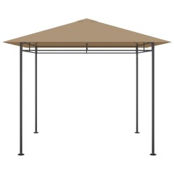 vidaXL Pavillon 3x3x2,7 m Taupe 180 g/m²