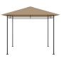 vidaXL Pavillon 3x3x2,7 m Taupe 180 g/m² vidaXL Pavillon 3x3x2,7 m Taupe 180 g/m²